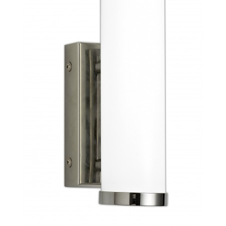 Zena Wall Lamp Small, 1 x 9W LED, 4000K, 621lm, IP44, Polished Chrome, 3yrs Warranty DELight - 14
