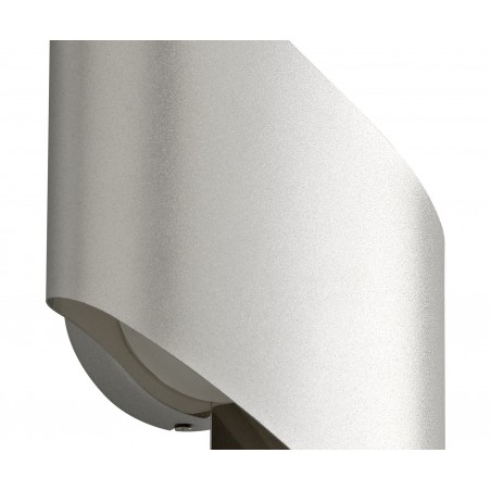 Demeter Wall Lamp Small, 1 x 8W LED, 3000K, 640lm, Silver/Polished Chrome, 3yrs Warranty DELight - 6
