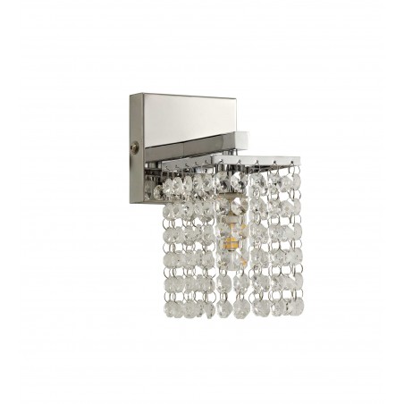 Ariel Wall Lamp, 1 x G9, IP44, Polished Chrome/Crystal DELight - 3