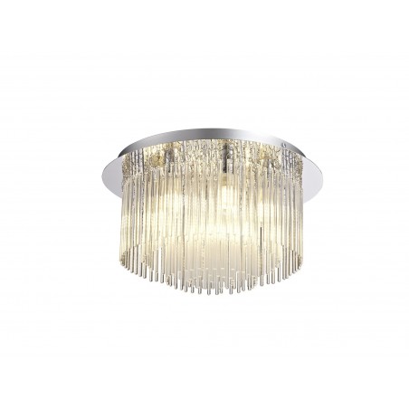 Bianca Ceiling Light, 6 x G9, IP44, Polished Chrome/Clear Glass DELight - 1