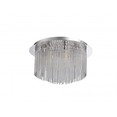 Bianca Ceiling Light, 6 x G9, IP44, Polished Chrome/Clear Glass DELight - 3
