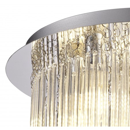 Bianca Ceiling Light, 6 x G9, IP44, Polished Chrome/Clear Glass DELight - 5