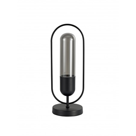 Hamal Table Lamp, 1 x 7W LED, 4000K, 790lm, Black/Smoked, 3yrs Warranty DELight - 3