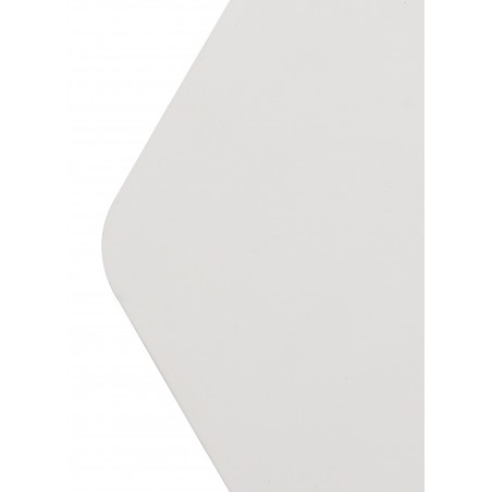 Elio 200mm Non-Electric Hexagonal Plate, Sand White DELight - 4