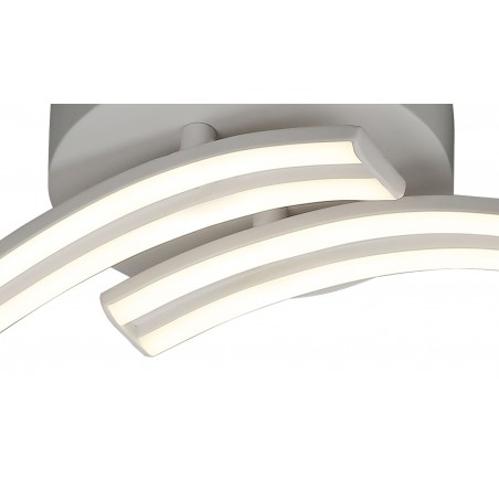 Esme 2 Light Ceiling, Wall, 2 x 12W LED, 4000K, 1556lm, White, 3yrs Warranty DELight - 5
