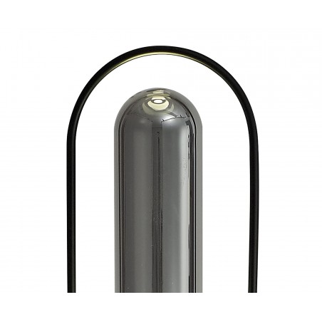 Hamal Floor Lamp, 1 x 7W LED, 4000K, 790lm, Black/Smoked, 3yrs Warranty DELight - 7