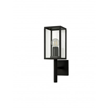 Cielo Upward Wall Lamp, 1 x E27, IP54, Graphite Black, 2yrs Warranty DELight - 3