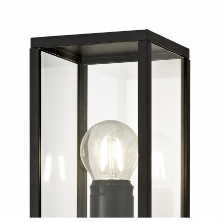 Cielo Upward Wall Lamp, 1 x E27, IP54, Graphite Black, 2yrs Warranty DELight - 5