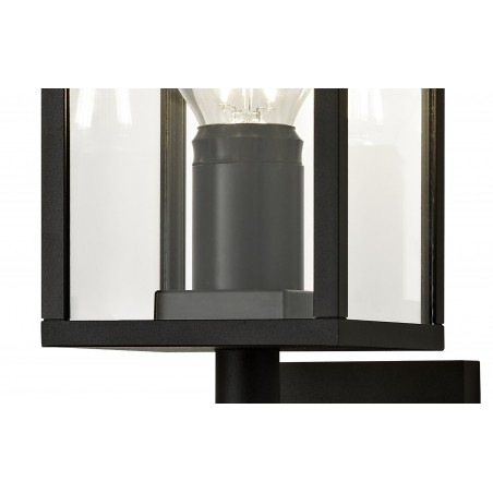 Cielo Upward Wall Lamp, 1 x E27, IP54, Graphite Black, 2yrs Warranty DELight - 7