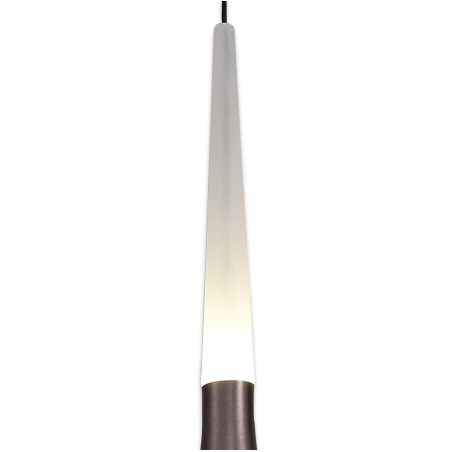 Crux 3 Light Linear Pendant, 3 x 5W LED, 3000K, 431lm, Satin Brown, 3yrs Warranty DELight - 7
