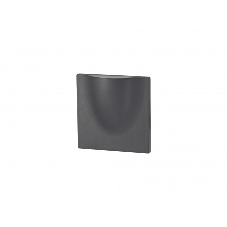Dione Wall Lamp, 1 x 6W LED, 3000K, 510lm, IP54, Anthracite, 3yrs Warranty DELight - 3