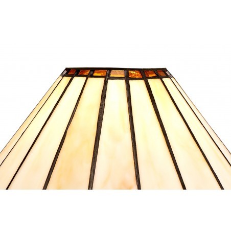 Tao Tiffany 30cm Non-Electric Shade, Amber/Cazure/Crystal DELight - 3