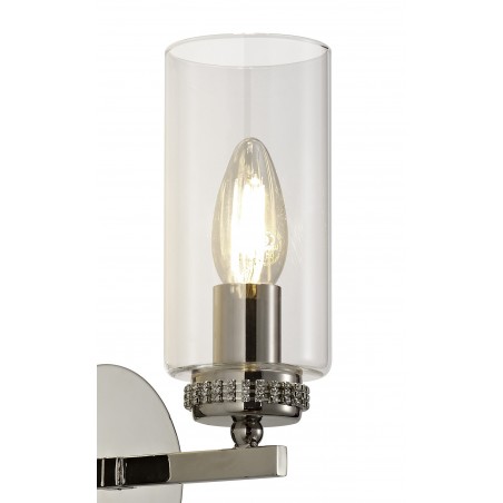 Hera Wall Lamp Switched, 1 x E14, Polished Nickel DELight - 5