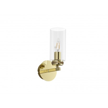 Hera Wall Lamp Switched, 1 x E14, Polished Gold DELight - 3