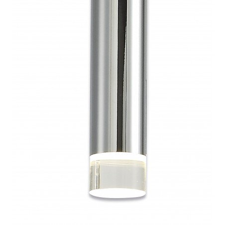 Libra 3 Light Round Pendant, 3 x 5W LED, 3000K, 268lm, Polished Chrome, 3yrs Warranty DELight - 10