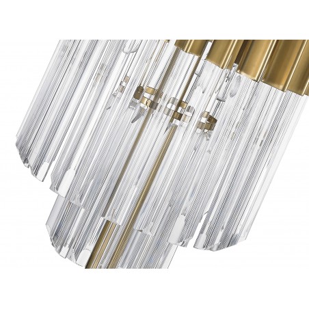 Astra Table Lamp 3 Light E14, Brass/Glass DELight - 5