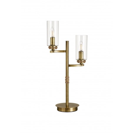 Hera Table Lamp, 2 x E14, Antique Brass DELight - 3