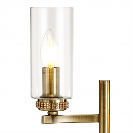 Hera Table Lamp, 2 x E14, Antique Brass DELight - 6