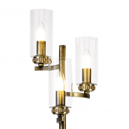 Hera Floor Lamp, 3 x E14, Antique Brass DELight - 6