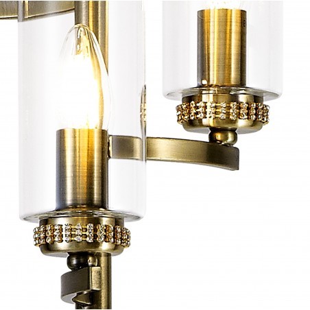 Hera Floor Lamp, 3 x E14, Antique Brass DELight - 7