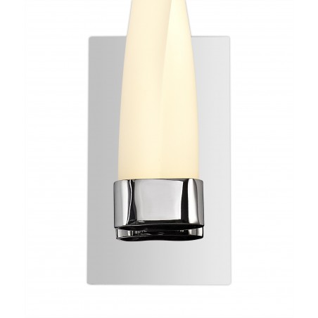 Zen Wall Lamp Small, 2 x 5W LED, 3000K, 700lm, IP44, Polished Chrome, 3yrs Warranty DELight - 6