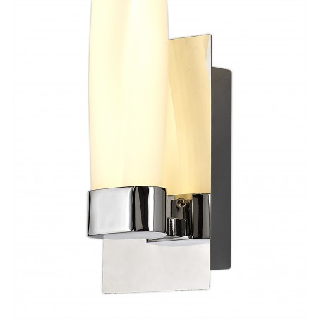 Zen Wall Lamp Small, 2 x 5W LED, 3000K, 700lm, IP44, Polished Chrome, 3yrs Warranty DELight - 7