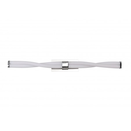 Zen Wall Lamp Large, 2 x 10W LED, 3000K, 1400lm, IP44, Polished Chrome, 3yrs Warranty DELight - 3