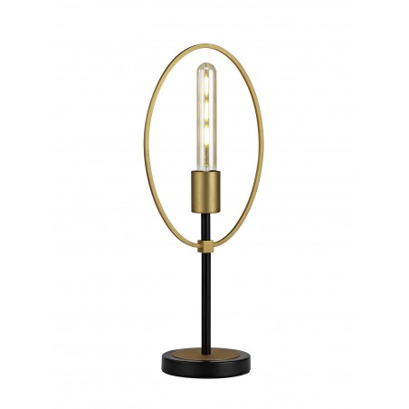 Ceto Table Lamp, 1 Light E27, Sand Gold/Matt Black DELight - 1