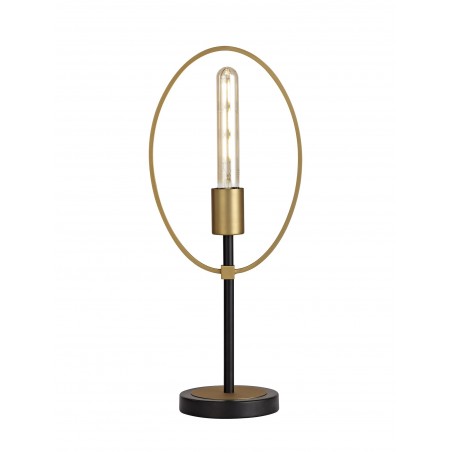 Ceto Table Lamp, 1 Light E27, Sand Gold/Matt Black DELight - 4