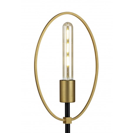 Ceto Table Lamp, 1 Light E27, Sand Gold/Matt Black DELight - 7
