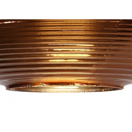 Azure Wall Light Switched, 1 x 8W LED, 4000K, Copper/Polished Chrome, 3yrs Warranty DELight - 7