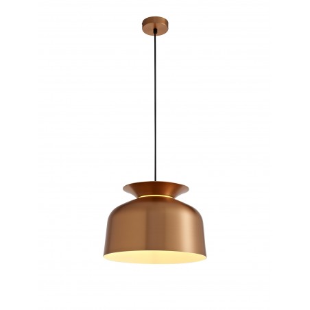 Lux Single Pendant, 1 Light Adjustable E27, Copper DELight - 1