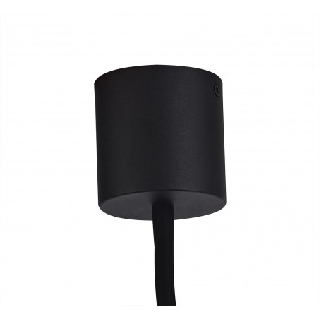 Midas Flexible Ceiling 1 Light E27, Satin Black/Brushed Copper DELight - 8