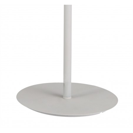 Midas Flexible Table Lamp, 1 Light E27 Satin White/Satin Nickel DELight - 7