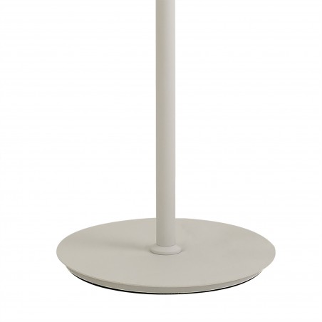 Midas Flexible Floor Lamp, 3 Light E27 Satin White/Satin Nickel DELight - 8