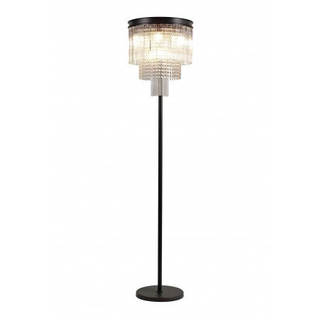 Phoenix Floor Lamp, 9 Light E14, Brown Oxide DELight - 1