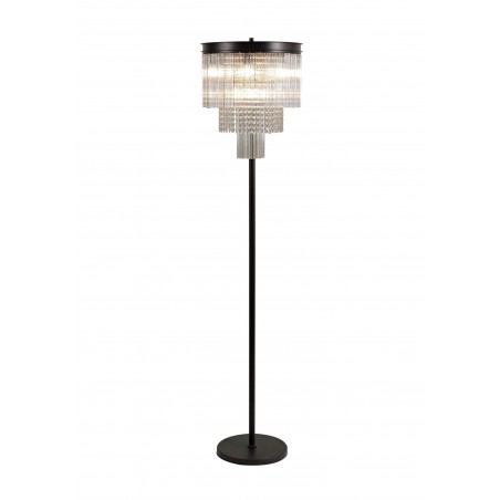 Phoenix Floor Lamp, 9 Light E14, Brown Oxide DELight - 5