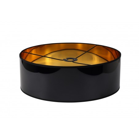 Onyx Round, 450 x 150mm Shade, Gold/Black DELight - 1