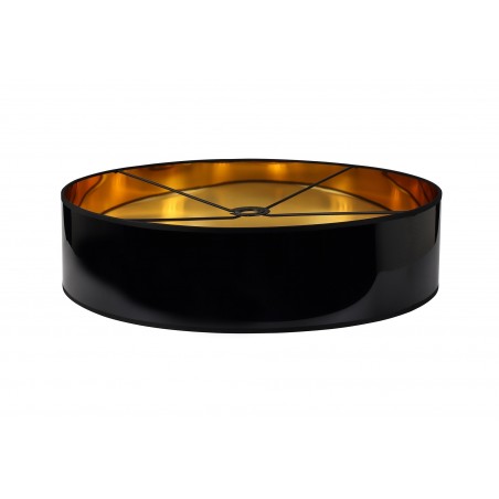 Onyx Round, 600 x 150mm Shade, Gold/Black DELight - 1