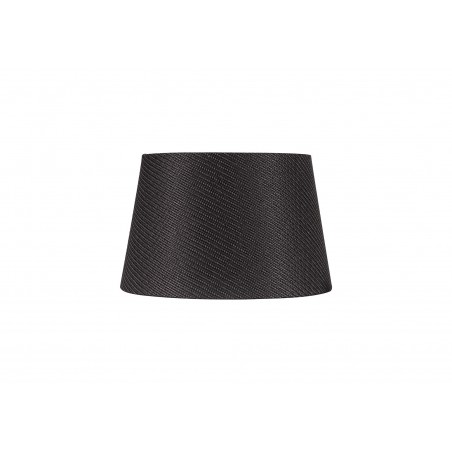 Onyx Round, 280/350 x 220mm Fabric Shade, Charcoal Grey/White Laminate DELight - 3