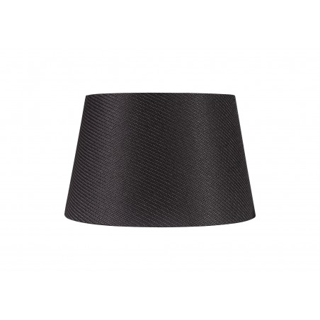 Onyx Round, 350/450 x 280mm Fabric Shade, Charcoal Grey/White Laminate DELight - 3