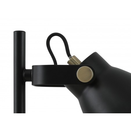 Pavo Adjustable Table Lamp, 1 x E27, Matt Black/Antique Brass/Khaki DELight - 6
