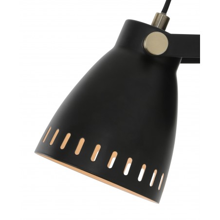 Pavo Adjustable Wall Lamp, 1 x E27, Matt Black/Antique Brass/Khaki DELight - 5