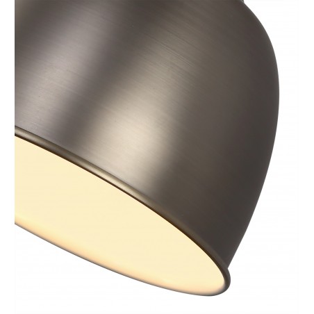 Comet Adjustable Wall Lamp, 1 x E27, Antique Silver/Copper/White DELight - 7