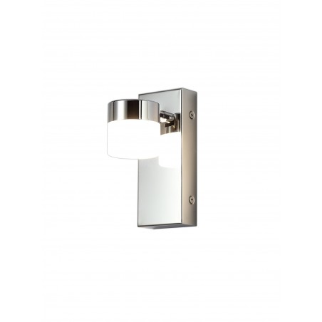 Orion Wall Lamp Single Adjustable, 1 x 5W LED, 4000K, 415lm, IP44, Polished Chrome, 3yrs Warranty DELight - 1