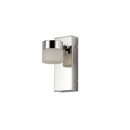 Orion Wall Lamp Single Adjustable, 1 x 5W LED, 4000K, 415lm, IP44, Polished Chrome, 3yrs Warranty DELight - 3