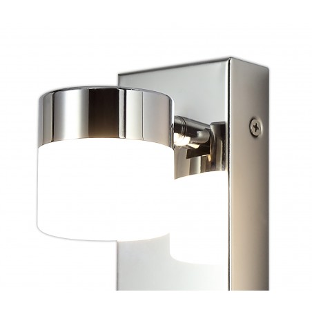 Orion Wall Lamp Single Adjustable, 1 x 5W LED, 4000K, 415lm, IP44, Polished Chrome, 3yrs Warranty DELight - 4