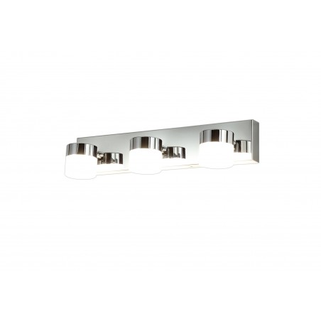 Orion Wall Lamp Triple Adjustable, 3 x 5W LED, 4000K, 1275lm, IP44, Polished Chrome, 3yrs Warranty DELight - 1