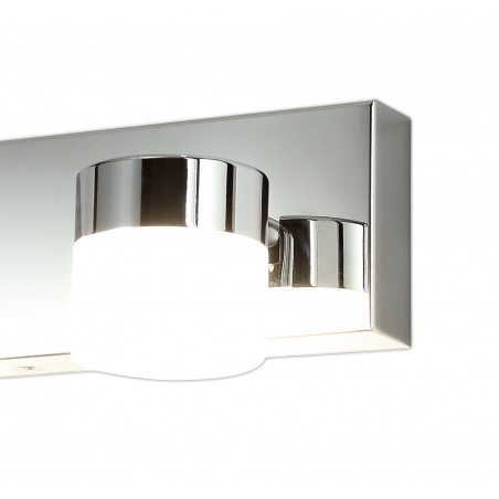 Orion Wall Lamp Triple Adjustable, 3 x 5W LED, 4000K, 1275lm, IP44, Polished Chrome, 3yrs Warranty DELight - 5