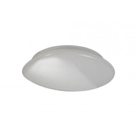 Hunter Ceiling, 1 x 24W LED, 4000K, 1614lm, IP44, White Acrylic, 3yrs Warranty DELight - 3